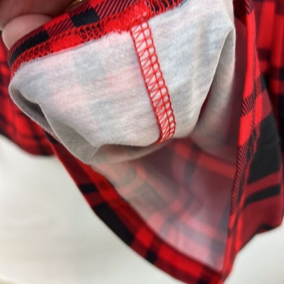 Ekouaer Gray and Red Moose print pajama set Men's Extra large NWT Gray and white - Picture 10 of 15